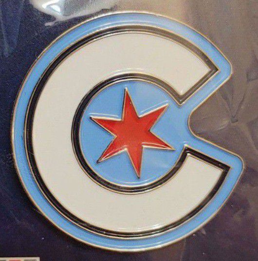 Chicago Cubs "CITY CONNECT" Logo Pin By Wincraft (New In Package)😇 EXTREMELY RARE!👀🤯 GREAT FOR HATS! Please Read Description.