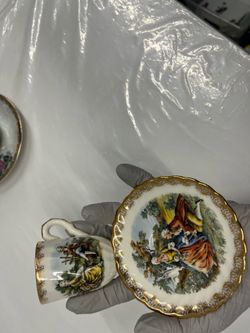 Demitasse cup and saucer - Gould Co.