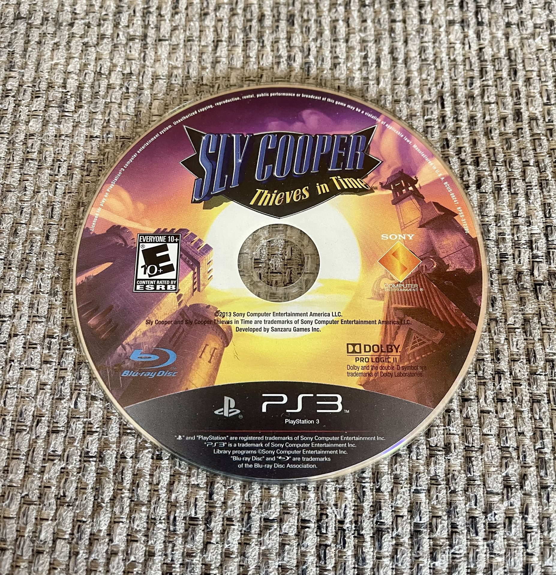 Sly Cooper: Thieves in Time (Sony PlayStation 3, 2013) PS3 - Sanzaru Games  Inc for Sale in Fresno, CA - OfferUp