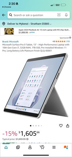 Microsoft Surface Pro 9