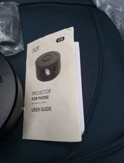 Phone Projector With Remote 