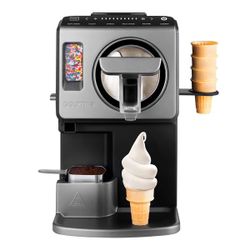Gourmia 2Qt Automatic Soft Serve Ice Cream & Frozen Drink Maker, 6 Presets