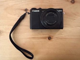 Canon PowerShot G9 X Mark II 20.1MP Black + 2 Batteries Dual Charger Tested