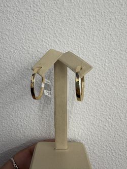 14 K Hoop Earrings 