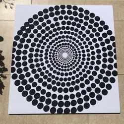  Vintage 1970’s Fabric Stretched Canvas Buzoku Cotton Duck 36”x 38.5”