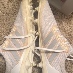 Adidas Ultraboost White Soccer Cleats