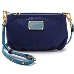 Marc Jacobs Crossbody Bag Purse Blue Classic Q Percy