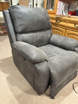 Green Electric Recliner