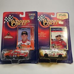 Winner's Circle Car Lot Jeff Gordon And Tony Stewart