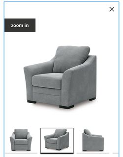 Ashley furniture chair and ottoman