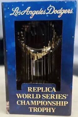 Dodgers 2024 World Series Trophy