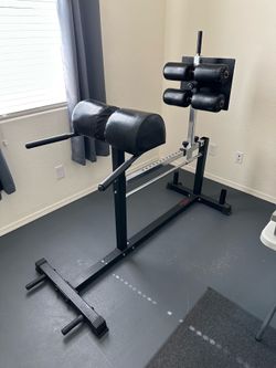 Home gym glute ham bench lower back ABS