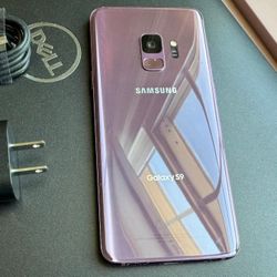 Samsung Galaxy S9  , Unlocked  for all Company Carrier ,  Excellent Condition Like New 