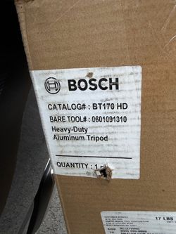 Bosch BT170 HD Heavy-Duty Aluminum Tripod for sale.