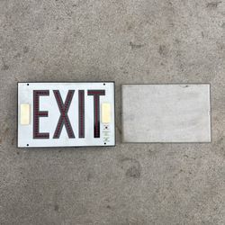 Exit Sign Box 