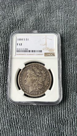 1884 S Morgan dollar