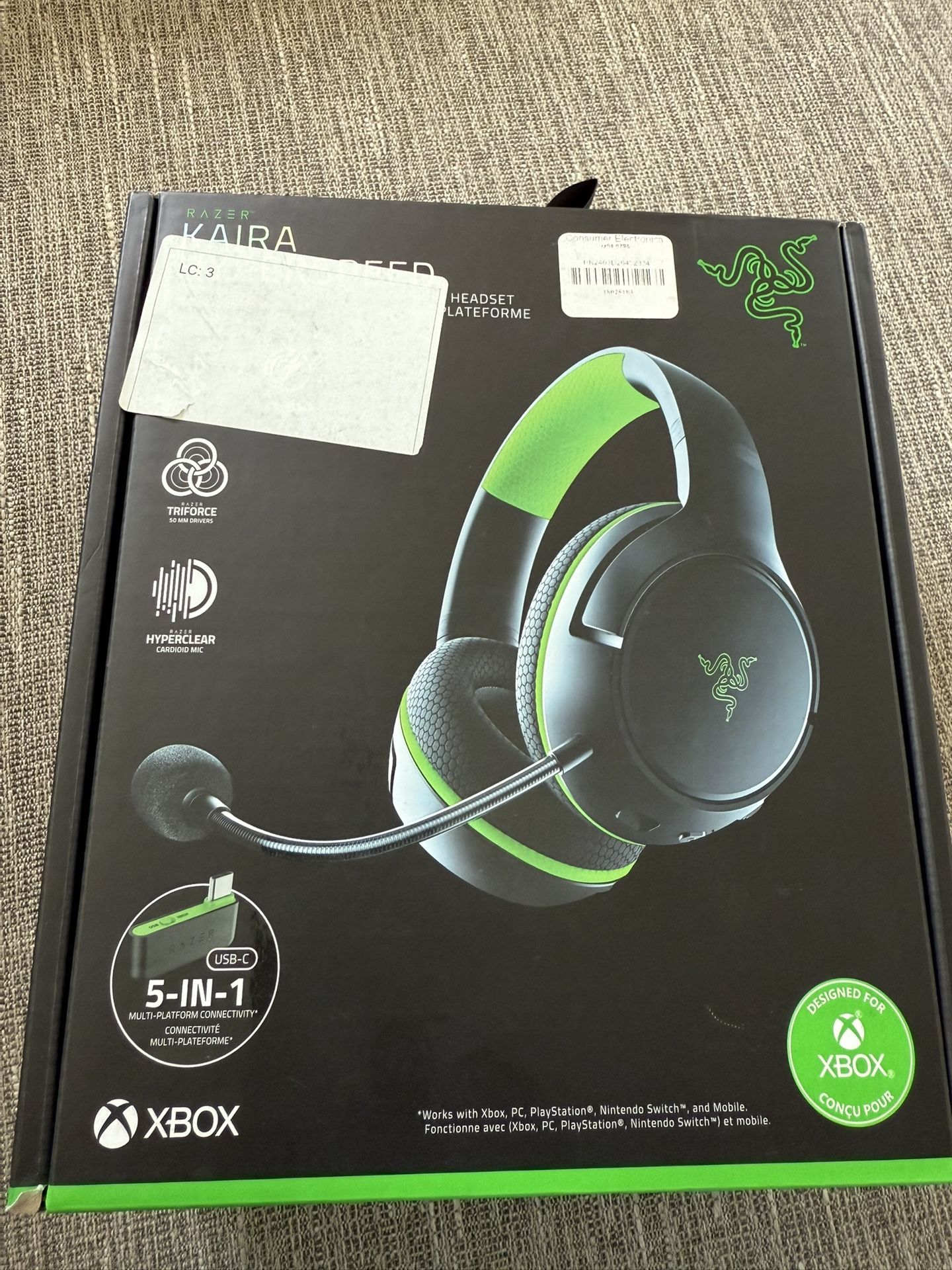 Razer Kaira Hyperspeed Wireless Gaming Headset