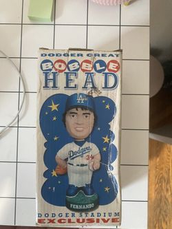 2001 Los Angeles LA Dodgers Fernando Valenzuela Bobblehead Stadium Exclusive