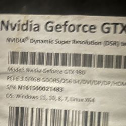 Nvidia GeForce GTX