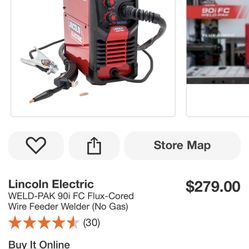 Lincoln New Welder Asking $259 