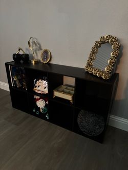 Black Cube Shelf