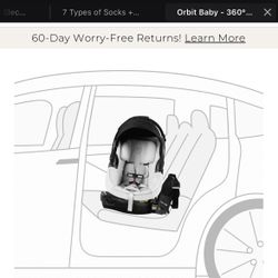 Orbit Baby G5+ Infant Car Seat with Base – $200 – Like New