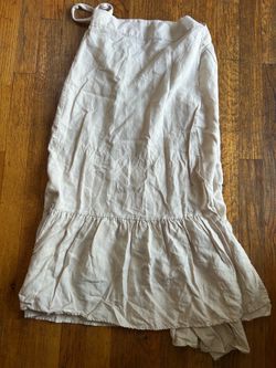 Size medium white maxi skirt from Forever 21