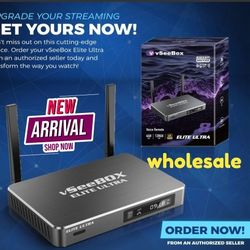 VSEEBOX V3PLUS VSEE BOX ELITE ULTRA SUPER TV BOX NEW ARRIVAL 2025 WHOLESALE DIRECT SUPERBOX SUPER BOX 1 YEAR WARRANTY !!