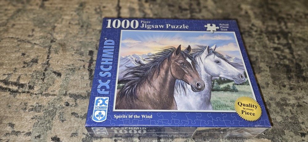 fx SCHMID Spirits of the Wind #78(contact info removed)pc Puzzle. Brand New & Factory Sealed!!
