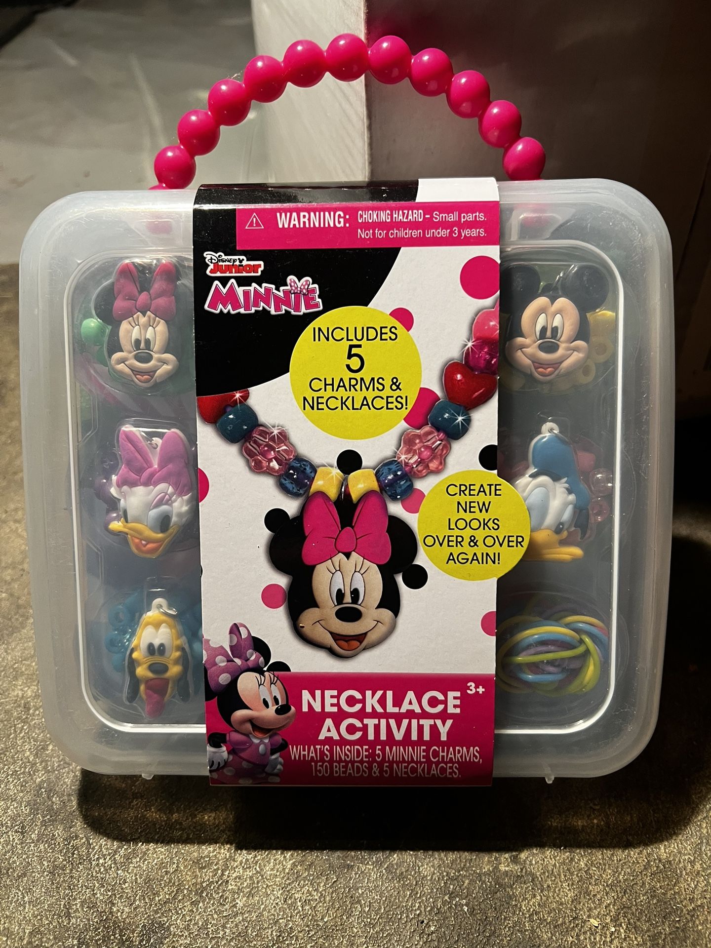 Disney Minnie Necklace Activity Set