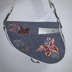 Christian Dior butterfly Saddle bag 100% authentic for Sale in 