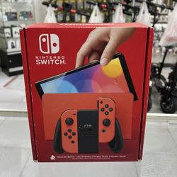 Nintendo Switch OLED Mario Red Edition! Finance For $50 Down Payment!!