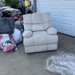 recliner swivel, brand new.cream colder.