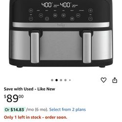 Air Fryer Touch Screen