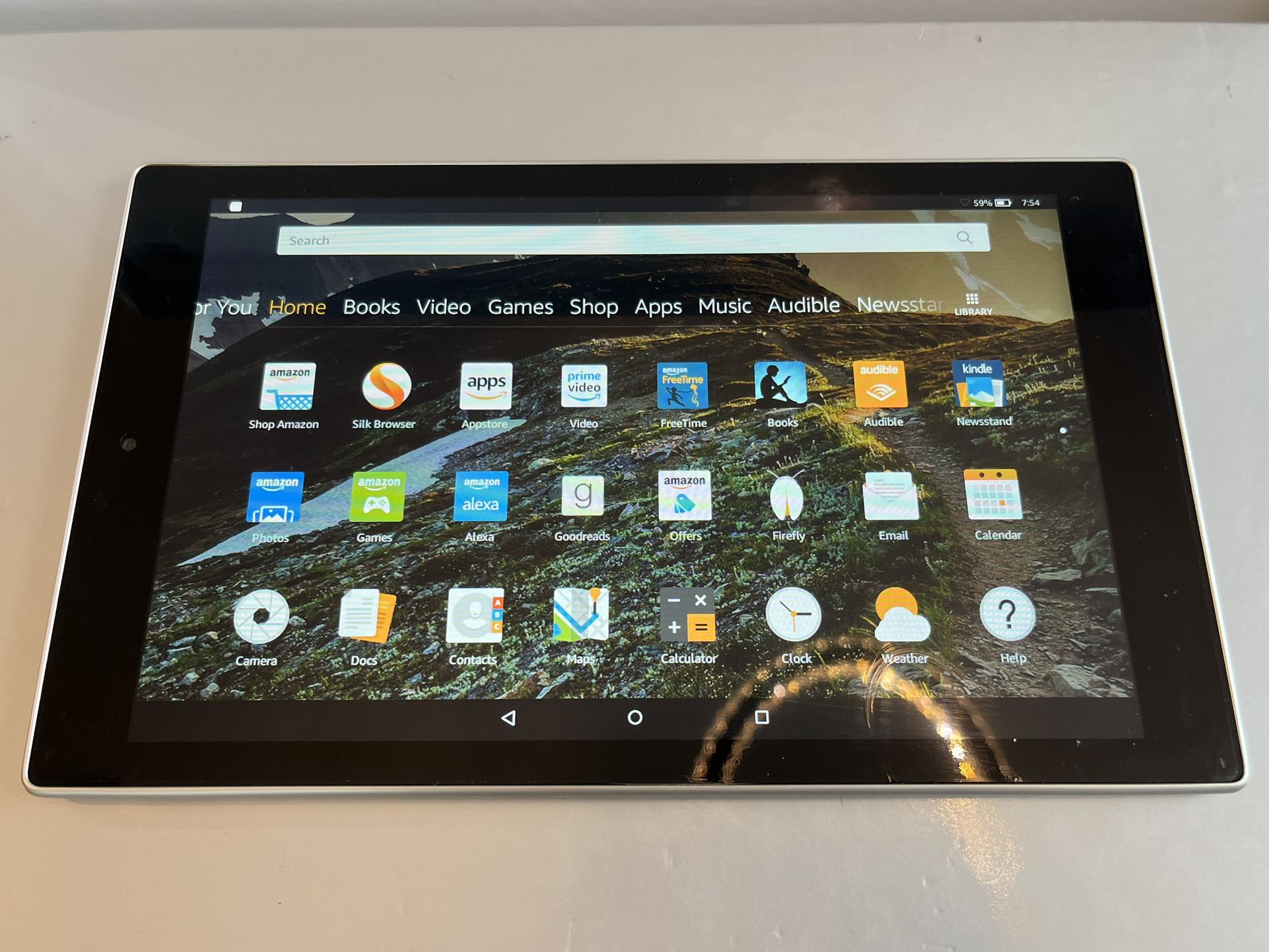 Amazon Fire HD 10 7th Gen 32GB WiFi 10.1" Silver - $39