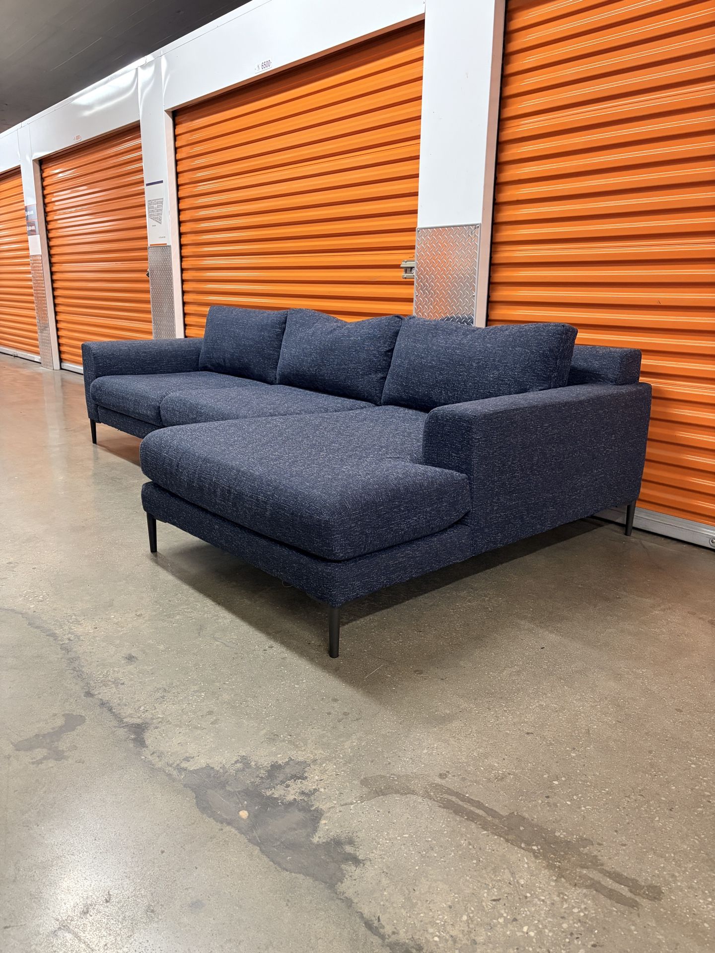 West Elm 116” Harper 2-Pc Sectional Sofa Couch | FREE DELIVERY | NYC 🚛