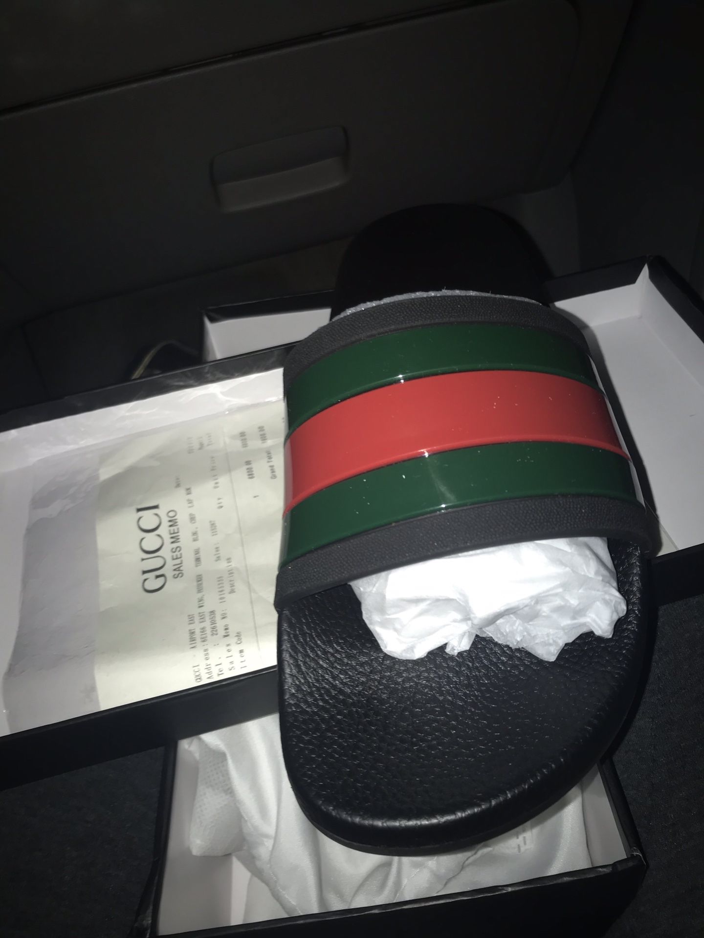 Gucci flip flops