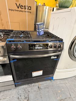 Frigidaire gallery black stainless steel no credit needed