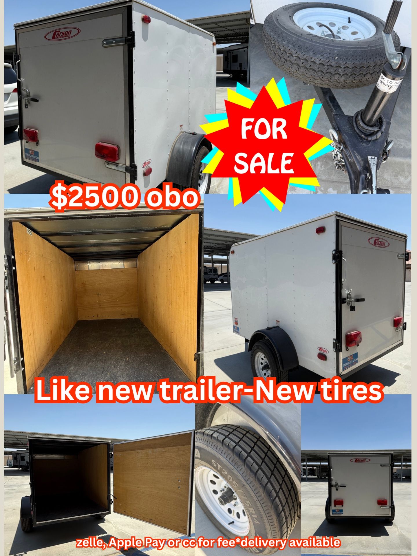 5x8x5 Trailer Excellent Condition