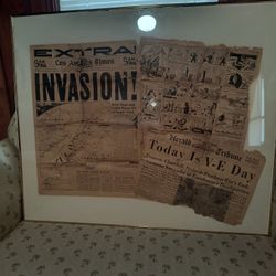 Antique WW2 Newspaper 