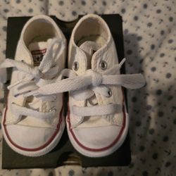 Baby Converse Color White Size 4