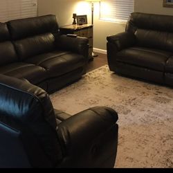 3-Piece Reclining Couch/Chair Set
