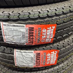 ST 205/75/14 Trailer Tires 8ply