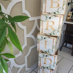 Bride to Be Decoration Boxes And Banner 