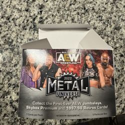 Aew Metal Universal 2023 Cards
