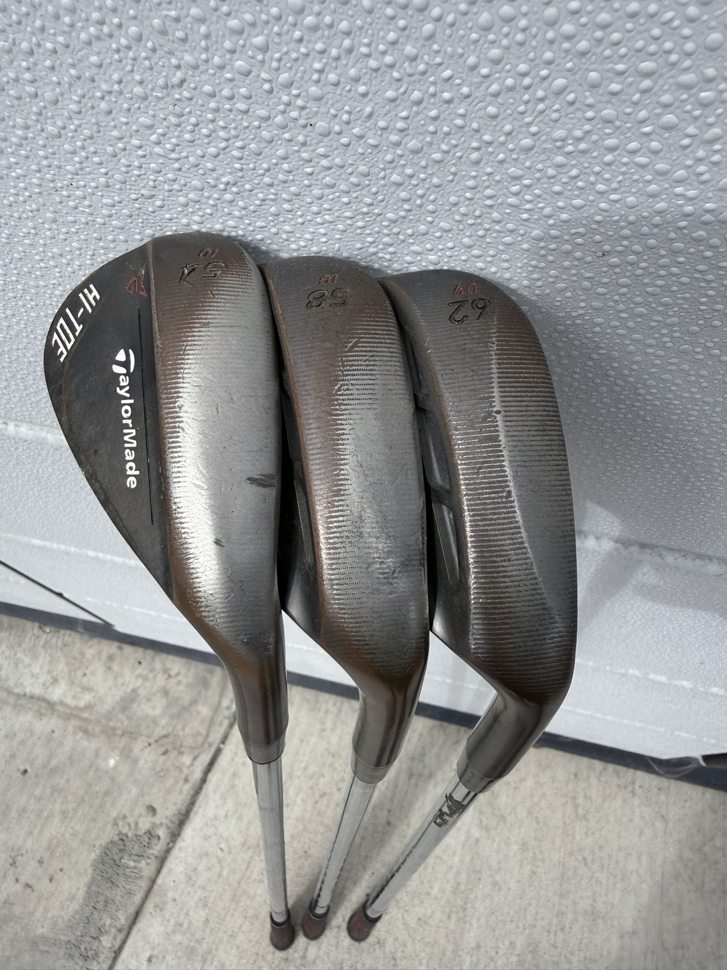 TaylorMade High Toe Wedges 54-58-62