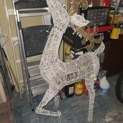 Large Christmas Light Up Reindeer