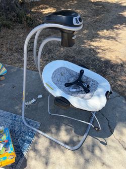 Graco DuetSoothe 2 in 1 Portable Baby Swing & Baby Rocker, Multi Direction, Vibration, Winslet