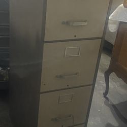 Four-Drawer File Cabinet 