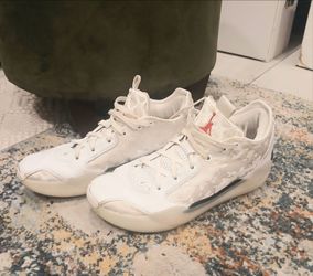 Nike Air Jordan 39 XXXIX 'Sol' White University Red Sneakers Size 10